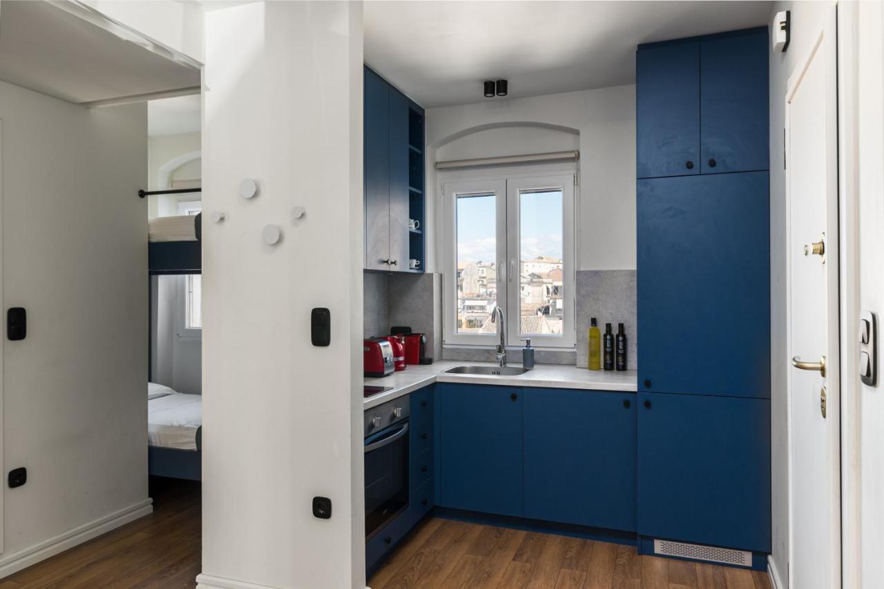 Appartement Corfu Lux City Extérieur photo